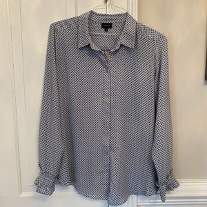 Who What Wear blouse sz L